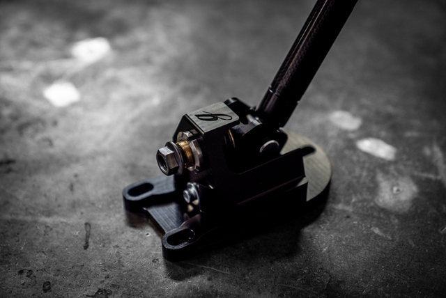 Garagistic E82/E92 Carbon Fiber "Pro" Self-Centering Chassis Short Shifter - 335i, 328i, 135, and 128i-Shifters-grip-drift-Bare-Carbon Short-Delrin Standard-Garagistic-bmw