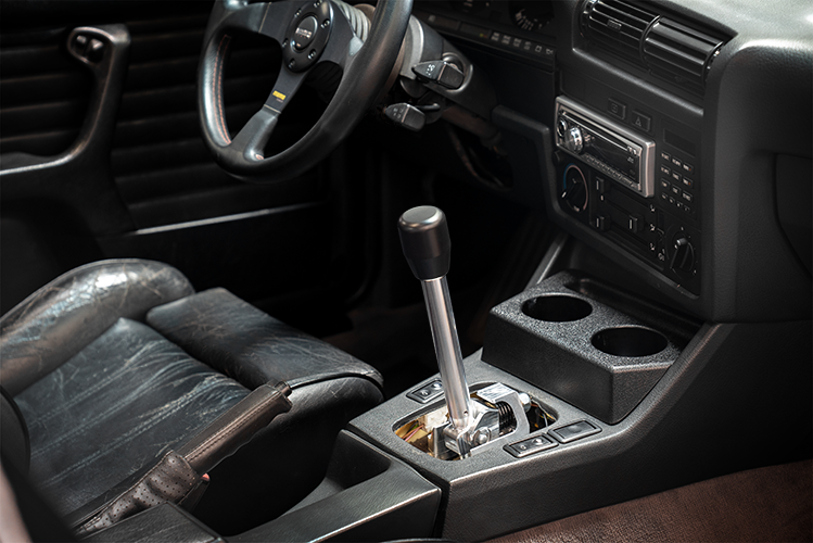 E30 "PRO" Self Centering Chassis Short Shifter-Shifters-grip-drift-Bare-Medium-Delrin Standard-Garagistic-bmw