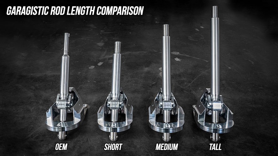 E30 "PRO" Self Centering Chassis Short Shifter-Shifters-grip-drift-Bare-Short-Delrin Standard-Garagistic-bmw