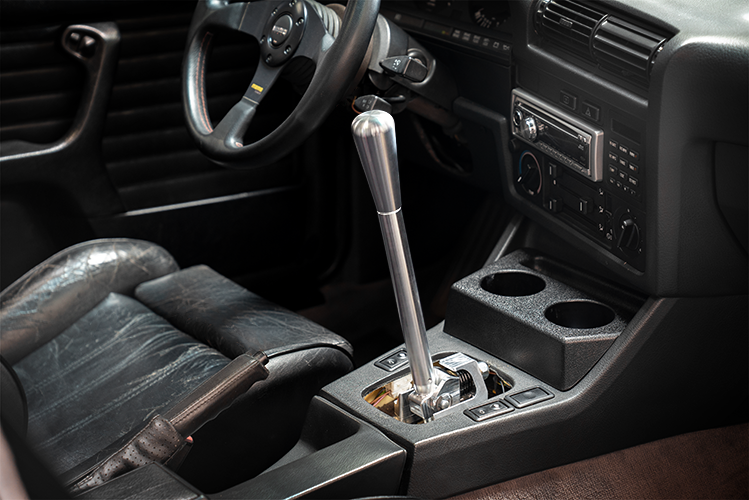 E30 "PRO" Self Centering Chassis Short Shifter-Shifters-grip-drift-Bare-Tall-Aluminum Bat-Garagistic-bmw