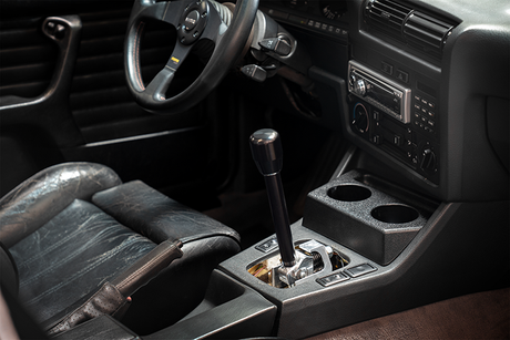 E30 "PRO" Self Centering Chassis Short Shifter-Shifters-grip-drift-Black Anodized-Medium-Aluminum Standard-Garagistic-bmw