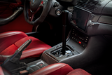E46 "PRO" Self Centering Chassis Short Shifter-Shifters-grip-drift-Black Anodized-Tall-Delrin Bat-Garagistic-bmw