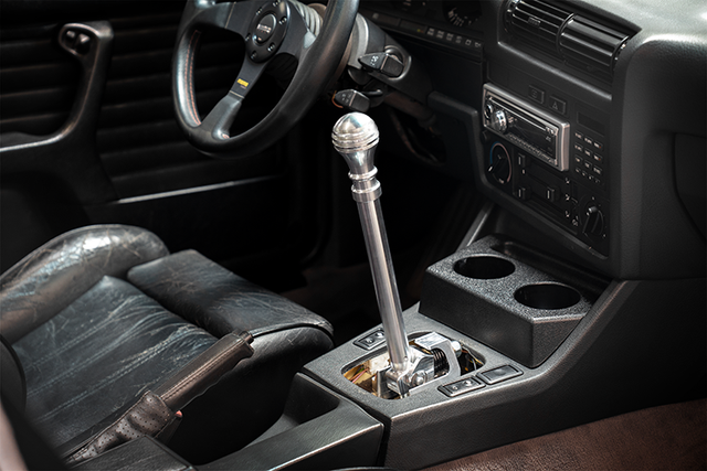 E30 "PRO" Self Centering Chassis Short Shifter-Shifters-grip-drift-Bare-Tall-Honeycomb-Garagistic-bmw