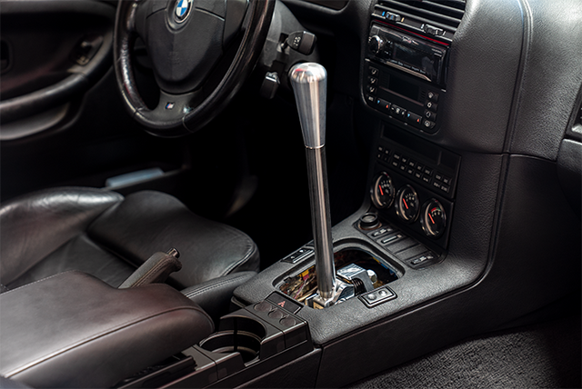 E36 "PRO" Self Centering Chassis Short Shifter-Shifters-grip-drift-Bare-Tall-Aluminum Bat-Garagistic-bmw