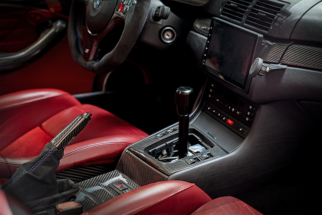 E46 "PRO" Self Centering Chassis Short Shifter-Shifters-grip-drift-Black Anodized-Short-Aluminum Standard-Garagistic-bmw