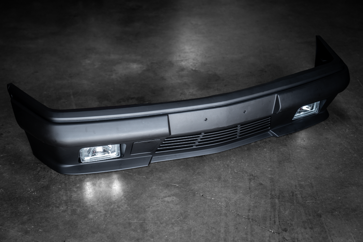 Mercedes W124 AMG Style Front Bumper - Aftermarket Replacement-Exterior Body Parts-grip-drift-Garagistic-bmw