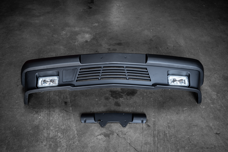 Mercedes W124 AMG Style Front Bumper - Aftermarket Replacement-Exterior Body Parts-grip-drift-Garagistic-bmw