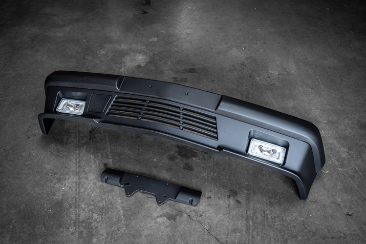 Mercedes W124 AMG Style Front Bumper - Aftermarket Replacement-Exterior Body Parts-grip-drift-Garagistic-bmw