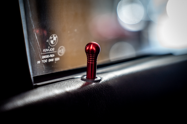 BMW Ball Style Billet Door Lock Knob - E30, E36, E28, E34, E31, E23, E32 - 51211852140-Interior Parts-grip-drift-Anodized Black-Garagistic-bmw