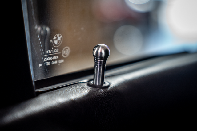 BMW Ball Style Billet Door Lock Knob - E30, E36, E28, E34, E31, E23, E32 - 51211852140-Interior Parts-grip-drift-Anodized Black-Garagistic-bmw