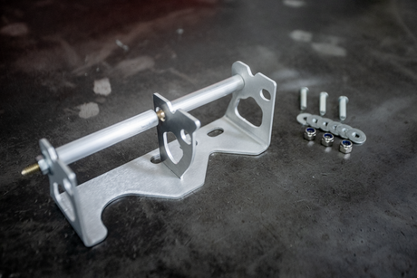 E30 Compact Boosterless Reservoir Mount Bracket-Brake Parts-grip-drift-Garagistic-bmw