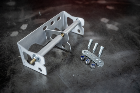 E30 Compact Boosterless Reservoir Mount Bracket-Brake Parts-grip-drift-Garagistic-bmw