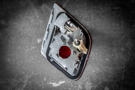 BMW E46 Coupe DEPO Red/Clear LED Tail Lights - 63216937449, 63216937450, 63216920699, 63216920700, 63216920705, 63216920706-Exterior Lights-grip-drift-Garagistic-bmw