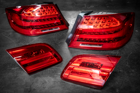 BMW E92 DEPO Euro OEM Style LCI Tail Lights - 63217251959, 63217251960, 63217252779, 63217252780-Exterior Lights-grip-drift-Garagistic-bmw