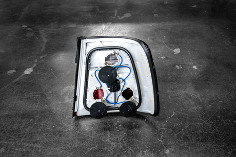 BMW E34 DEPO Red/Clear Tail Lights - 63211389011, 63211389012-Exterior Lights-grip-drift-Garagistic-bmw