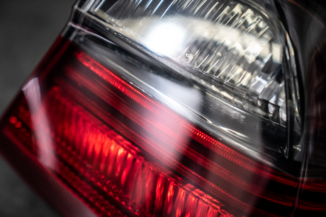 BMW E90 DEPO "Blackline" Style Smoked Red/Clear Tail Lights - 63217161955, 63217161956, 63216937459, 63216937460-Exterior Lights-grip-drift-Garagistic-bmw