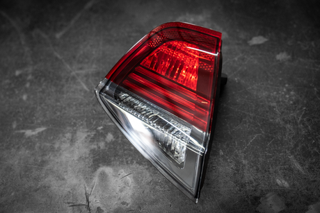BMW E90 DEPO "Blackline" Style Smoked Red/Clear Tail Lights - 63217161955, 63217161956, 63216937459, 63216937460-Exterior Lights-grip-drift-Garagistic-bmw