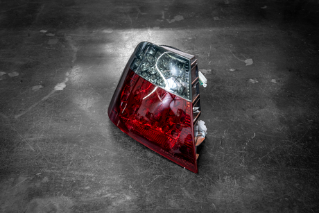 BMW E46 Coupe DEPO Red/Smoke LED Tail Lights - 63216937449, 63216937450, 63216920699, 63216920700, 63216920705, 63216920706-Exterior Lights-grip-drift-Garagistic-bmw