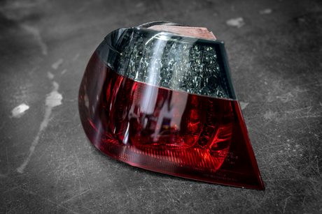 BMW E46 Coupe DEPO Red/Smoke LED Tail Lights - 63216937449, 63216937450, 63216920699, 63216920700, 63216920705, 63216920706-Exterior Lights-grip-drift-Garagistic-bmw