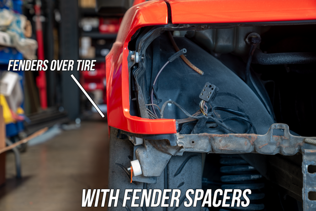 Mercedes W201 & W124 Fender Spacers-Exterior Body Parts-grip-drift-Garagistic-bmw