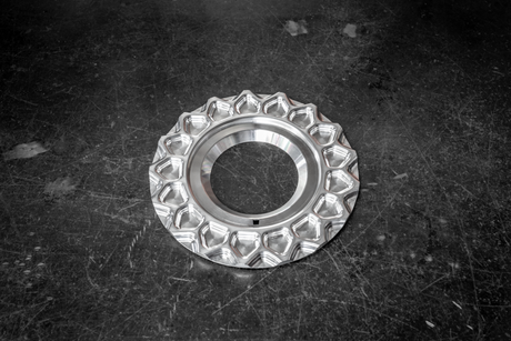BBS RS Aluminum Waffle Plate 09-24-028 Center Caps 09.24.028, 0924028, 09 24 028-Wheel Accessories-grip-drift-Garagistic-bmw
