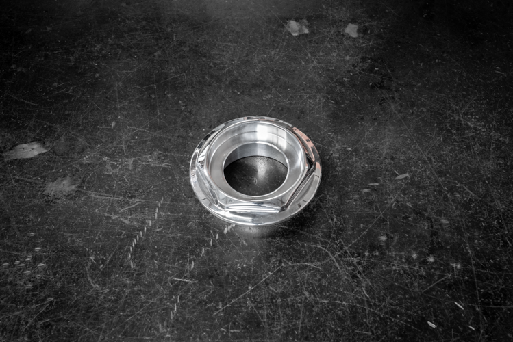 BBS RS Replacement Small Thread (58mm) Hex Nuts - Billet Aluminum-Wheel Accessories-grip-drift-58mm-1/3 Height-Garagistic-bmw