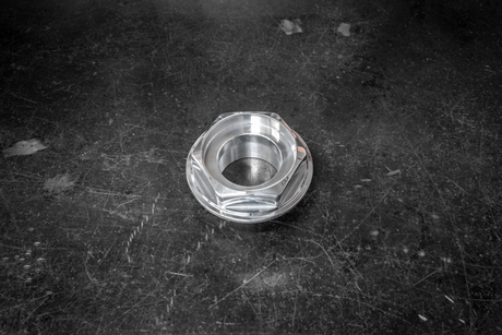 BBS RS Replacement Small Thread (58mm) Hex Nuts - Billet Aluminum-Wheel Accessories-grip-drift-58mm-Full Height-Garagistic-bmw