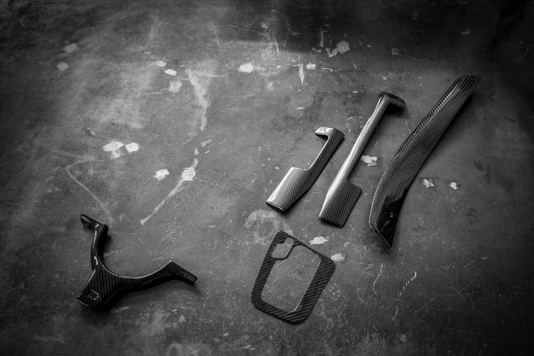 BMW E46 Carbon Interior Dash Trim Covers - 2 Door and 4 Door (M3, 330, 328, 325)-Interior Parts-grip-drift-Yes - Add Auto Trans Carbon Trim-No - Don't Add Matching Carbon Door Trim-Yes - Add Carbon Steering Wheel Trim-Garagistic-bmw