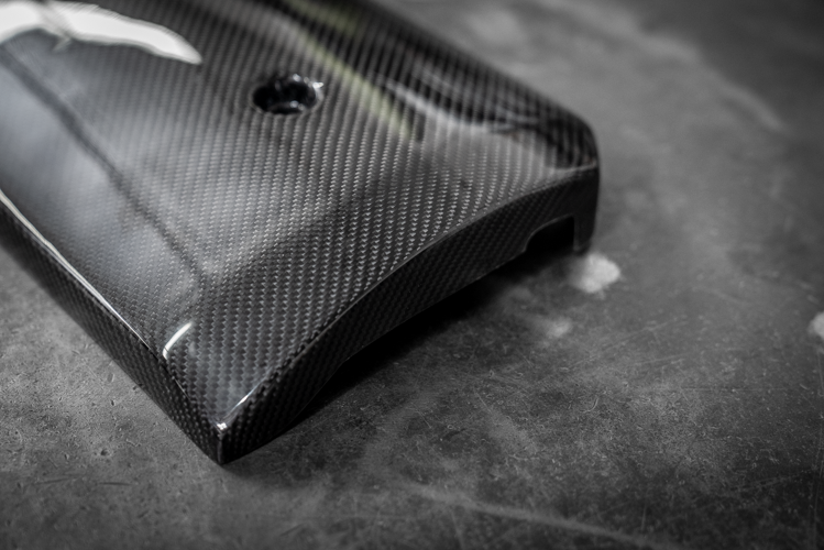 BMW E46 M54 / M52 Carbon Engine Cover - 11127526445, 11121710781-Engine Accessories-grip-drift-Yes - Add Fuel Rail Cover-Garagistic-bmw