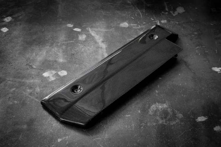 BMW E46 M54 / M52 Carbon Engine Cover - 11127526445, 11121710781-Engine Accessories-grip-drift-Yes - Add Fuel Rail Cover-Garagistic-bmw