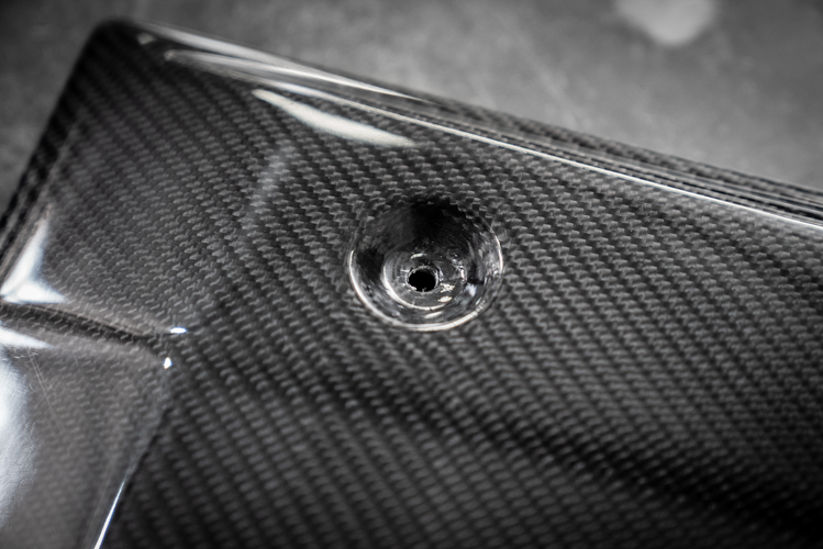 BMW E46 M54 / M52 Carbon Engine Cover - 11127526445, 11121710781-Engine Accessories-grip-drift-Yes - Add Fuel Rail Cover-Garagistic-bmw