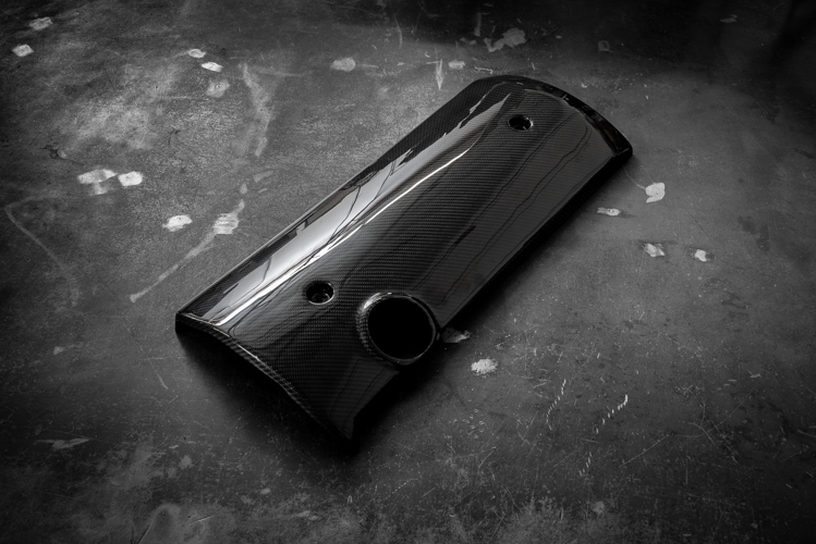 BMW E46 M54 / M52 Carbon Engine Cover - 11127526445, 11121710781-Engine Accessories-grip-drift-Yes - Add Fuel Rail Cover-Garagistic-bmw