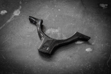 BMW E46 Carbon Fiber Steering Wheel trim - M3 - 32347833355, 32302229733-Interior Parts-grip-drift-No - Don't Add Matching Carbon Dash Trim-No - Don't Add Carbon Automatic Trans Trim-No - Don't Add Carbon Door Trim?-Garagistic-bmw