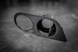 BMW E46 M3 Carbon Fog Light Cover - Hamann Style-Exterior Body Parts-grip-drift-Garagistic-bmw