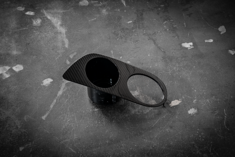 BMW E46 M3 Carbon Fog Light Cover - Hamann Style-Exterior Body Parts-grip-drift-Garagistic-bmw
