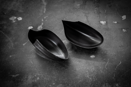 BMW E90 (05-08) Carbon Fiber Side Mirror Covers-Exterior Body Parts-grip-drift-Garagistic-bmw