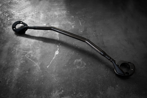 BMW E46 3 Series LTW Front Strut Bar - 323, 325, 328, 330, ZHP-Strut Bars-grip-drift-Black Anodize-Front Brace Only-No Thanks-Garagistic-bmw