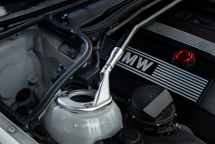 BMW E46 3 Series LTW Front Strut Bar - 323, 325, 328, 330, ZHP-Strut Bars-grip-drift-Bare-Front Brace Only-No Thanks-Garagistic-bmw