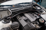 BMW E46 3 Series LTW Front Strut Bar - 323, 325, 328, 330, ZHP-Strut Bars-grip-drift-Bare-Front Brace Only-No Thanks-Garagistic-bmw