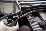 BMW E46 3 Series LTW Front Strut Bar - 323, 325, 328, 330, ZHP-Strut Bars-grip-drift-Bare-Front Brace Only-No Thanks-Garagistic-bmw