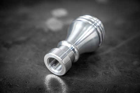 Garagistic Honeycomb Aluminum Shift Knob for BMW E82, E92, E30, E34, E36, E46-Shifter Accessories-grip-drift-Bare aluminum-Garagistic-bmw