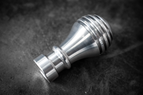 Garagistic Honeycomb Aluminum Shift Knob for BMW E82, E92, E30, E34, E36, E46-Shifter Accessories-grip-drift-Bare aluminum-Garagistic-bmw