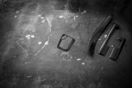 BMW E46 Carbon Fiber Automatic Transmission Trim-Interior Parts-grip-drift-Yes - Add Matching Carbon Dash Trim-No - Don't Add Carbon Steering Wheel Trim-No - Don't Add Carbon Door Trim?-Garagistic-bmw