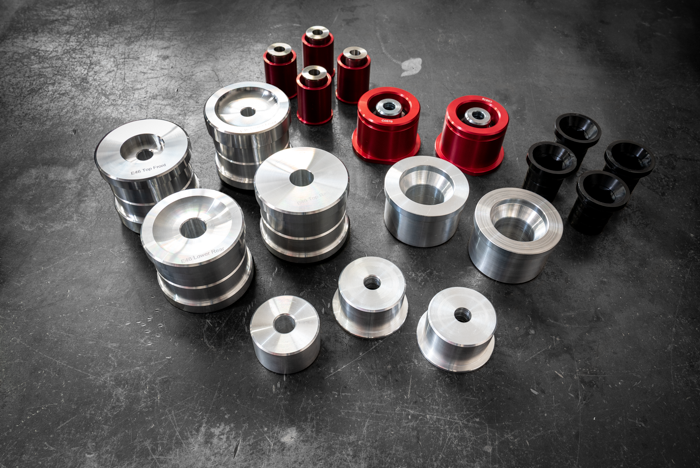 E46 M3 Complete Race Suspension Bushing Kit-Suspension Bushings-grip-drift-Aluminum-No thanks-Garagistic-bmw