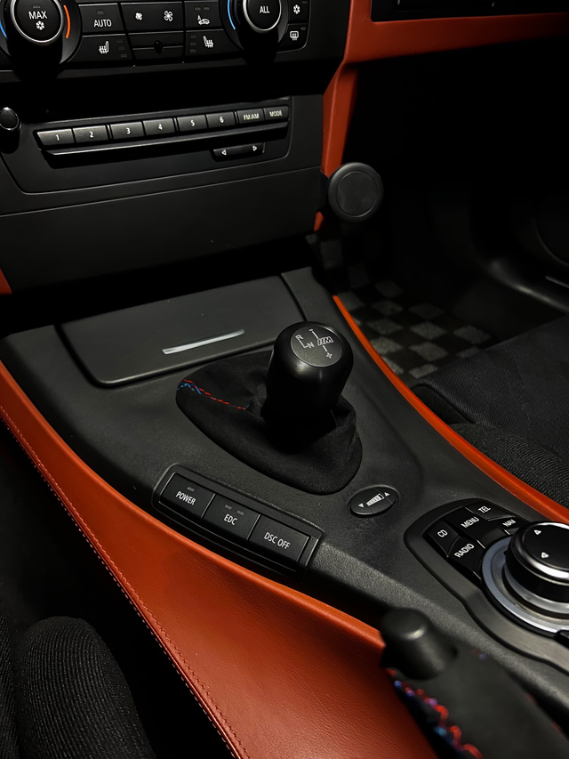 Garagistic BMW SMG Transmission Shift Knob and Emblem - E46-Shifter Accessories-grip-drift-Yes! Black Delrin-Garagistic-bmw