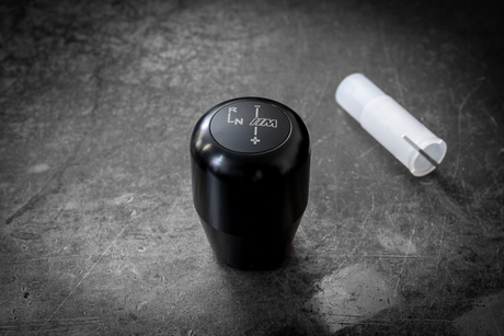 Garagistic BMW SMG Transmission Shift Knob and Emblem - E46-Shifter Accessories-grip-drift-Yes! Anodized Black Aluminum-Garagistic-bmw