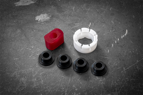 E39 525 Round Shifter Bushing Kit-Shifter Bushings-grip-drift-Delrin-Garagistic-bmw