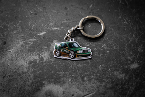 Garagistic 190e Keychain-Merch and Apparel-grip-drift-Garagistic-bmw