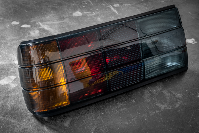 BMW E30 Late Model Smoked MHW Style Tail Lights-Exterior Lights-grip-drift-Garagistic-bmw