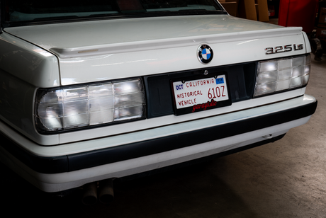 BMW E30 Late Model Full Clear Tail Lights-Exterior Lights-grip-drift-Garagistic-bmw